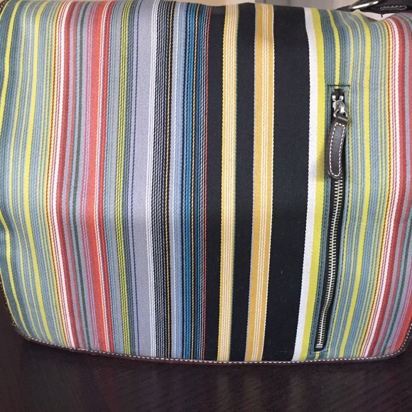 ACME MADE Striped Multicolor Laptop Courier bag - Picture 4 of 14